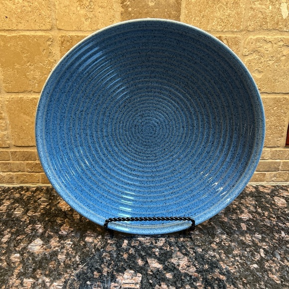 Denby Other - Denby Studio Blue Large Ridged Bowl